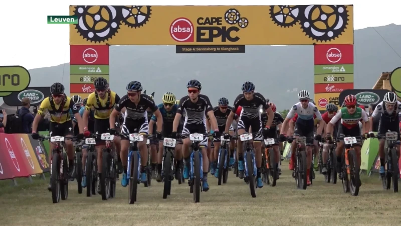 Frans Claes 11e in Cape Epic