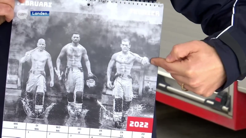 Landense brandweermannen brengen kalender uit: 8 maanden getraind voor voor fotoshoot in bloot bovenlijf