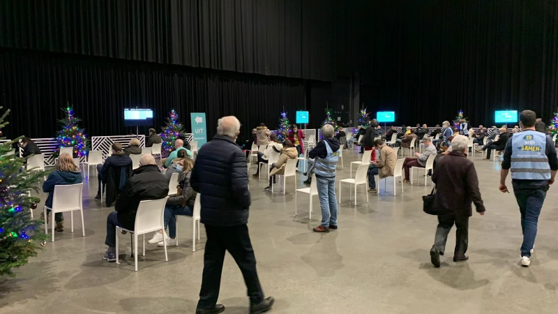 Vanaf vandaag wordt opnieuw gevaccineerd in de Brabanthal in Leuven