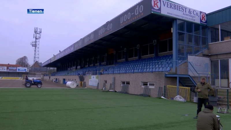 Herstelwerken kunstgrasveld KVK Tienen van start gegaan: "Thuiskomen is prettig gevoel"