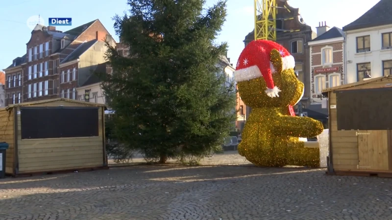 Diest opent dit weekend kerstmarkt op Grote Markt en de Kaai met specifieke maatregelen