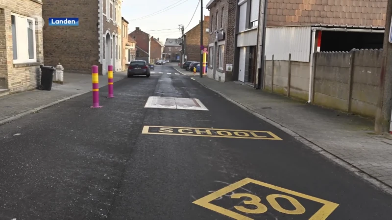 Landen zet met nieuwe wegmarkeringen extra in op een veiligere schoolomgeving