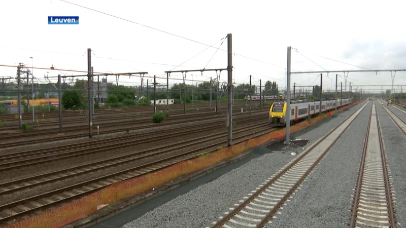 En er rijden zaterdag en zondag geen treinen tussen Leuven en Landen.