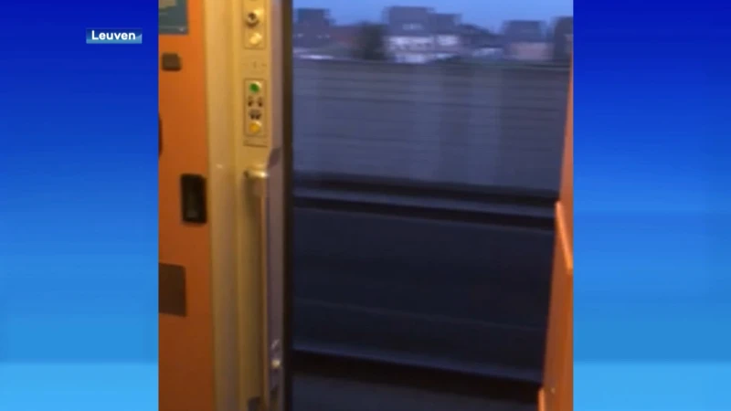Verschillende treindeuren open op trein van Leuven naar Kortrijk, daders riskeren zware boete