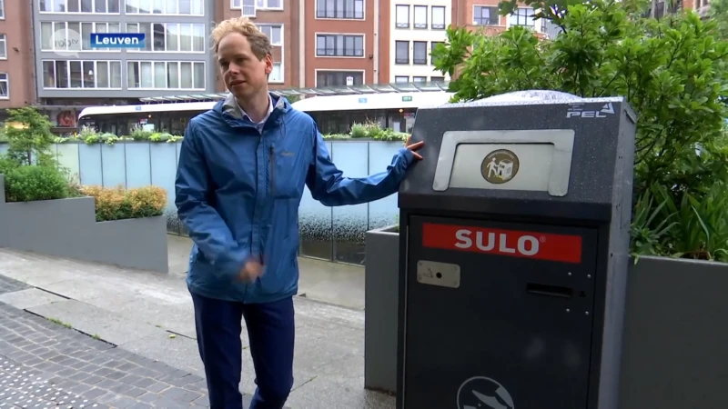 De stad Leuven gaat 20 slimme vuilnisbakken aankopen