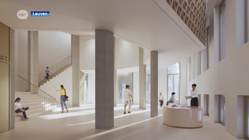 Zo zal het stadhuis van Leuven er misschien uitzien in 2024: "Vooral veel toegankelijker maken"