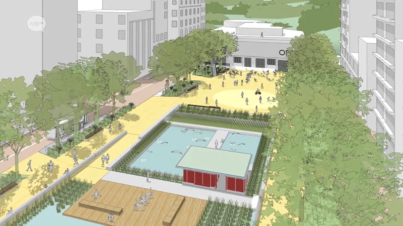 Stad Leuven stelt plannen voor Vaartkom voor: meer groen, veel terrasjes en (toch) Leuven Bad