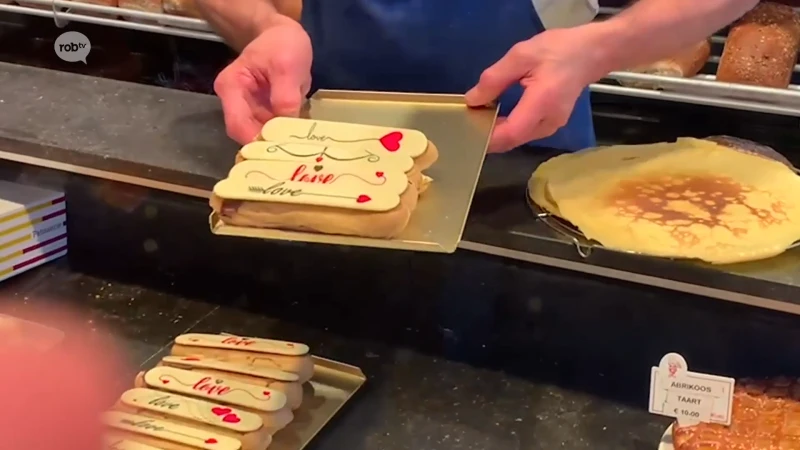 Valentijn is in het land: Tienen versiert etalages in het thema van liefde
