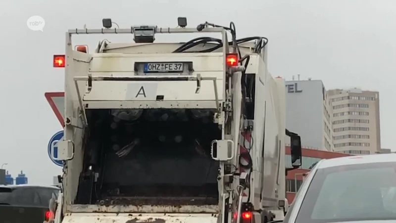 Opvallend: vuilniswagen met Duitse nummerplaat gespot in Leuven