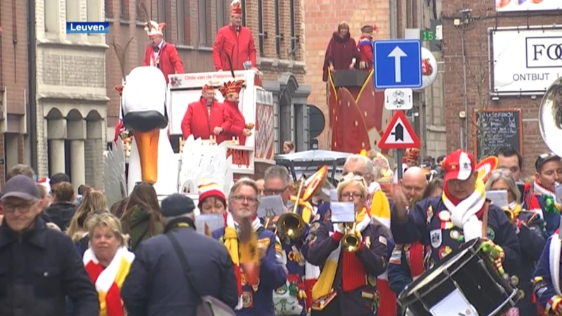 Ook carnavalsstoet in Leuven gaat niet door