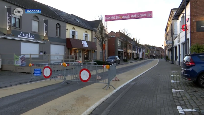 Markt Haacht afgesloten: wijzerplaat kerk zou naar beneden kunnen komen