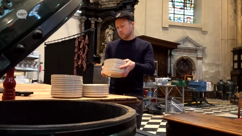 Pop-up foodbar Bar Bara in kerk van Diest heeft ondertussen al meer dan 2.100 (!) reserveringen