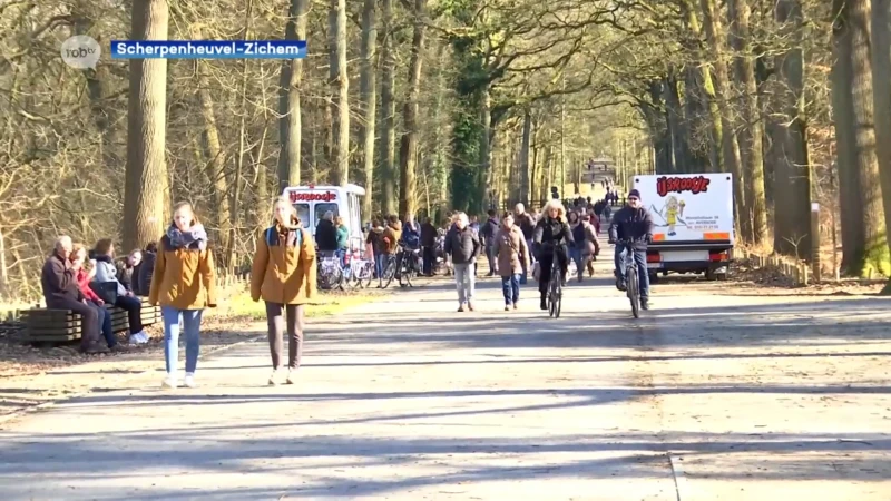 Eerste zonnig weekend van het jaar trekt meteen heel wat mensen naar de Lekdreef