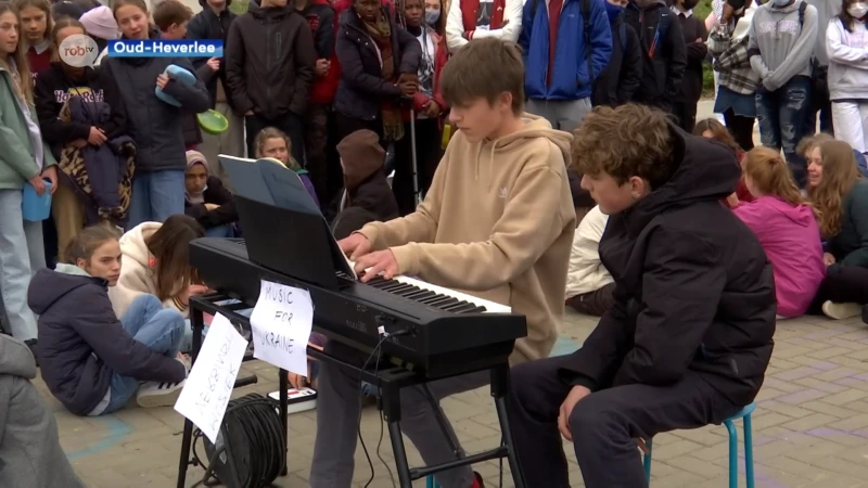 Muziek als eerbetoon voor de slachtoffers uit Oekraïne