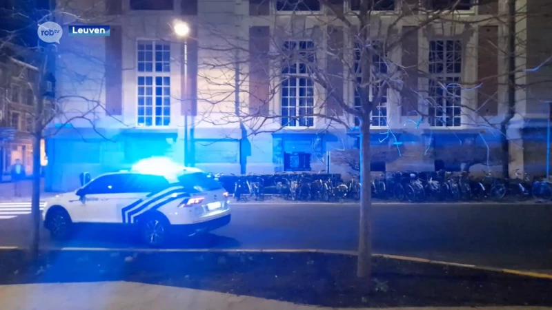 Man die valse bommelding gaf voor gerechtsgebouw Leuven aangehouden, hij wilde 'aandacht van de politie'