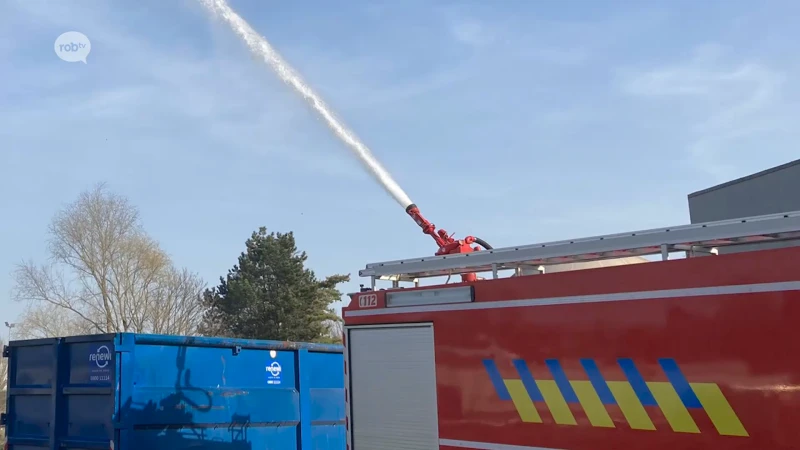 Leuvense brandweer gaat branden blussen met gezuiverd afvalwater van Stella Artois-brouwerij