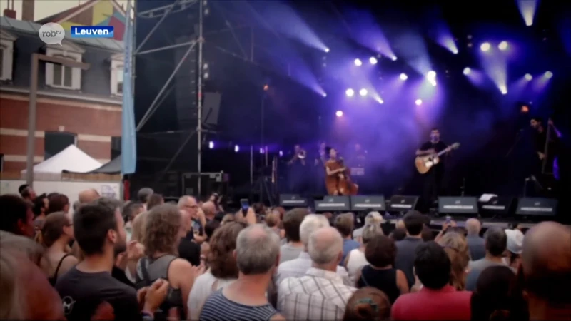 Intergalactic Lovers en Ruben Block op Leuvense M-IDZOMERfestival