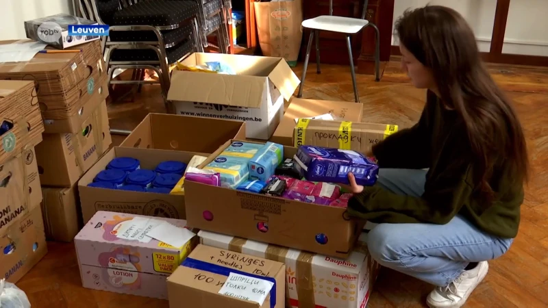 In Leuven komen er twee weggeefwinkels voor wie spulletjes heeft voor Oekraïnse vluchtelingen