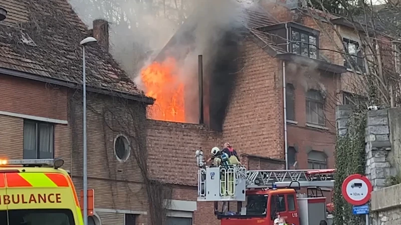 Tweede brand in twee dagen tijd in Leuven: brandweer moet uitrukken naar Mechelsestraat