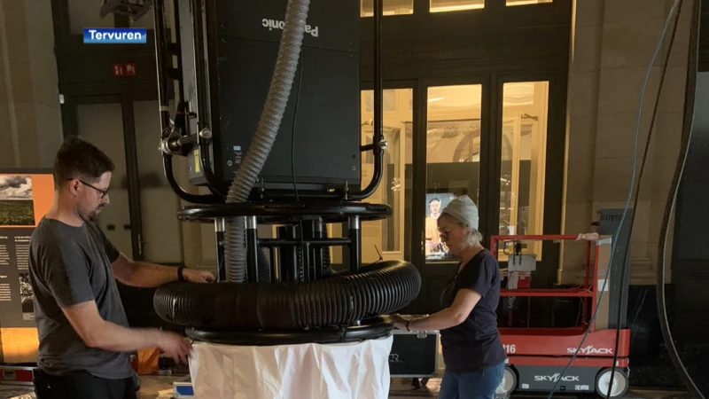 Africamuseum stelt nieuw ruimtekunstwerk "SUN" voor