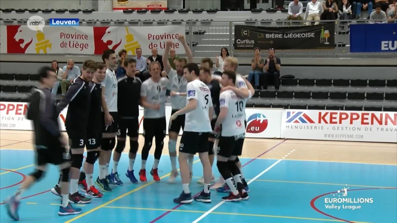 Leuvense volleybalploeg VHL haalt eerste overwinning binnen in Challenge Final 4