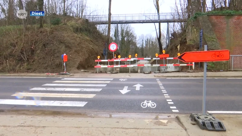 Vanaf maandag verkeershinder tussen station en Hasseltsepoort in Diest