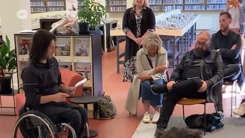 Olympe De Backer wint poëziewedstrijd van Druk in Leuven met gedicht 'Oude Markt 2022'