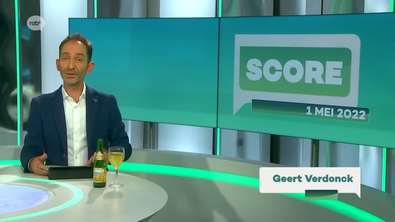 Score zondag 1 mei