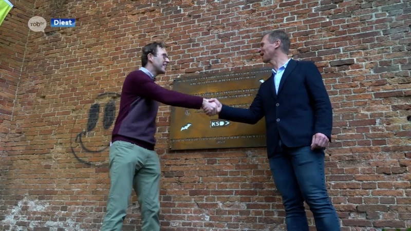 Leerlingen KSD herstellen samen met Natuur en Bos historische plekken langs oude Diestse stadswallen: "Trots op onze poort"