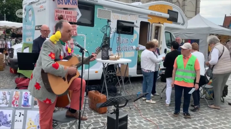 Tiense straatmuzikanten zetten met muziek seniorenwerking Okra in de kijker