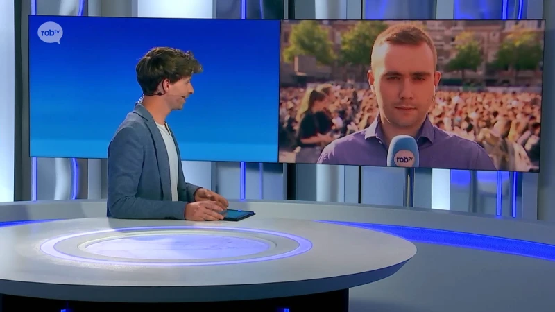 LIVE: 4000 studenten cantussen op Ladeuzeplein, "jaar lang aan voorbereid"