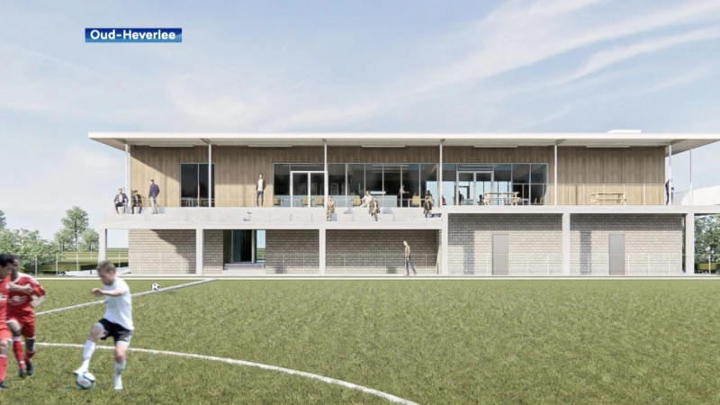 Voetbalclub Stormvogels Haasrode krijgt nieuwe kantine en kleedkamers