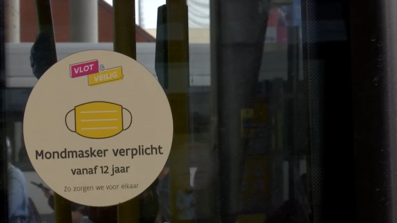 Geen mondmasker meer op de trein of bus