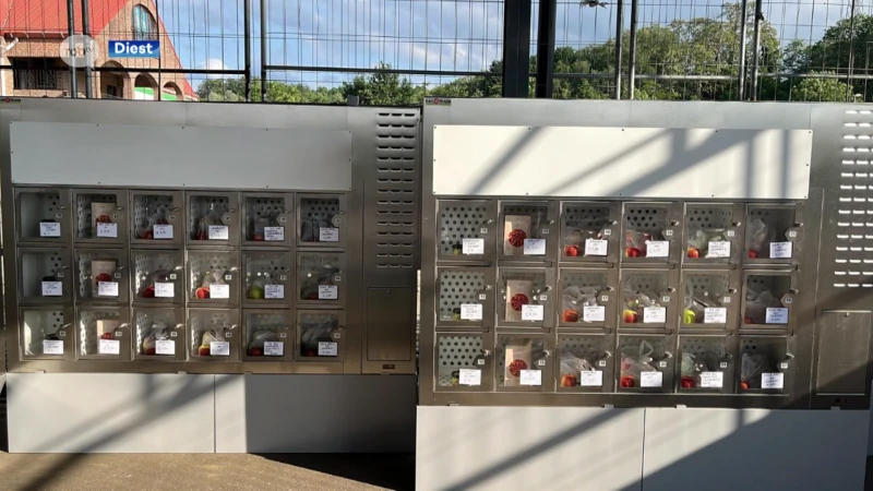 Diest plaatst Korte Ketenautomaten met lokale producten aan cultuurcentrum Den Amer