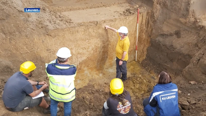 Archeologen vinden bodem uit Romeinse Tijd na bodemonderzoek Burenberg in Leuven