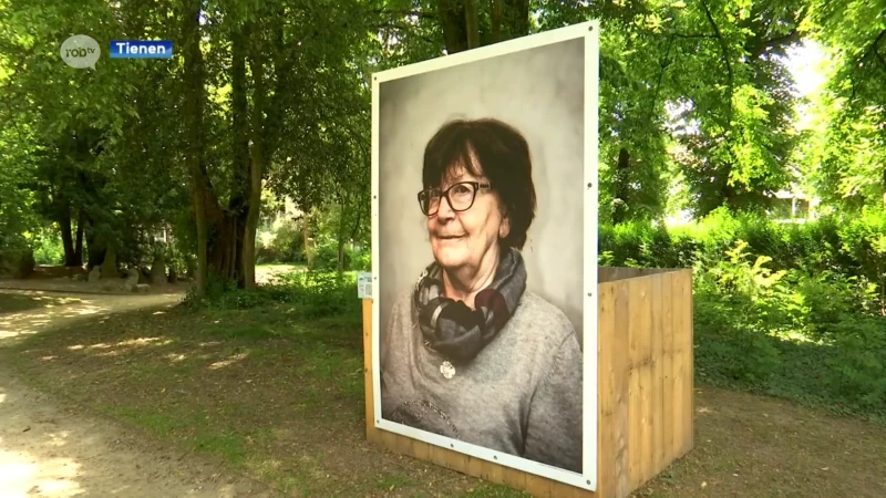Vandalen vernielen fotoportretten van nieuwe tentoonstelling in het stadspark van Tienen