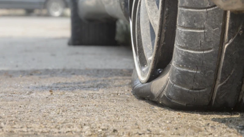 Opnieuw  worden banden van verschillende auto's in Leuven lek gestoken