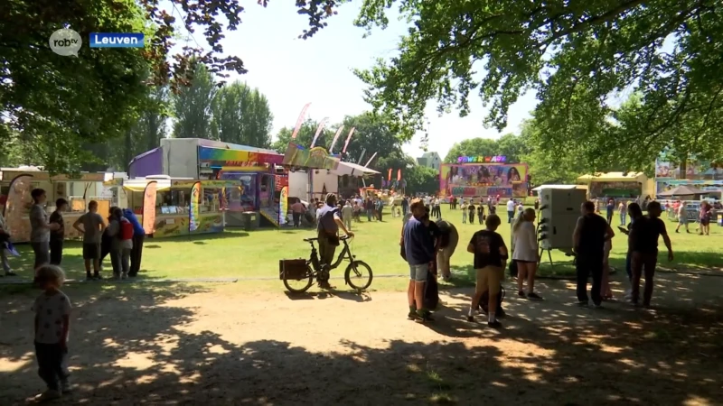 Mooi weer lokt veel volk naar Kesselse Feesten in Heuvelhofpark: "Beter dan Leuven-Kermis!"