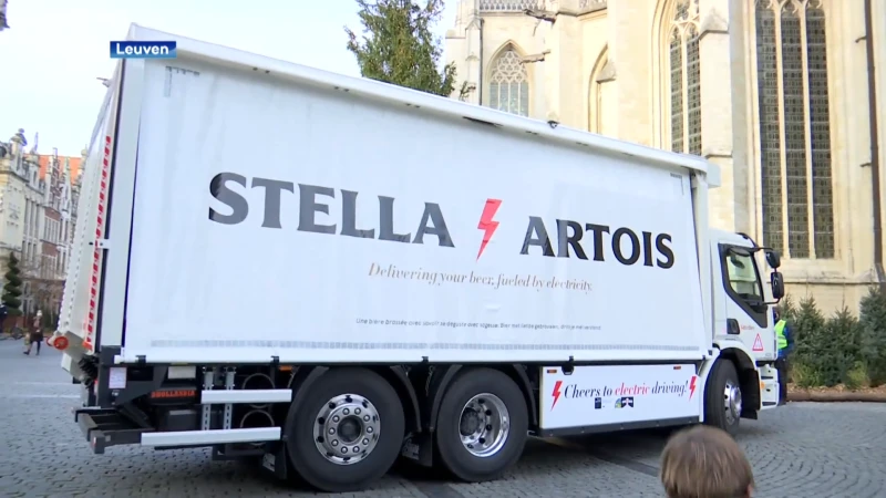 AB InBev investeert in tien nieuwe elektrische vrachtwagens