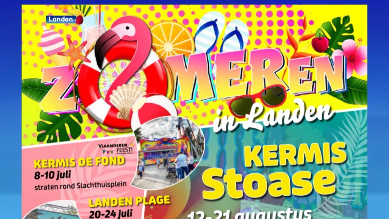 De stad Landen heeft haar evenementen voor de zomer bekendgemaakt  Landen