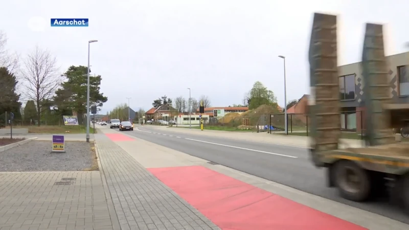 Herseltsesteenweg in Aarschot tijdelijk weer open
