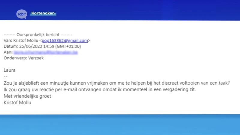 Verschillende burgemeesters in onze regio zijn het slachtoffer van cybercriminelen