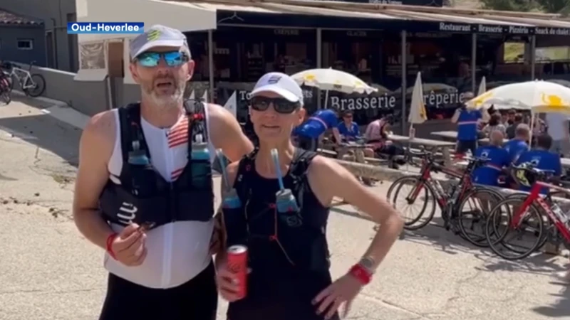 Leuvens koppel dat Mont Ventoux 3 keer beklom haalt 4.500 euro op voor To Walk Again