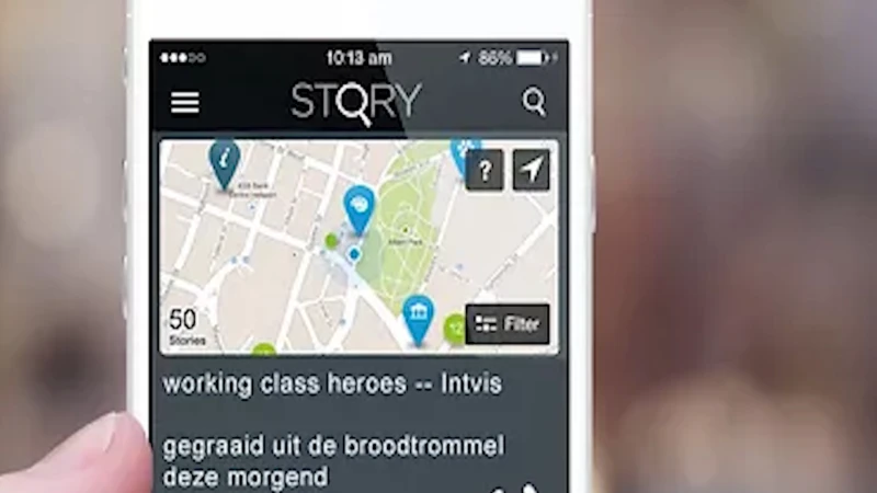 Kunstenaar Intvis lanceert app die street art toegankelijker maakt voor mensen met visuele beperking