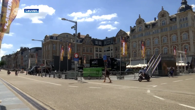 Zondag opent het fandorp van de Red Flames in Leuven