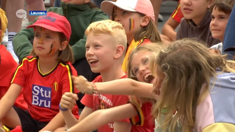 Fandorp in Leuven leeft mee met eerste EK-wedstrijd Red Flames