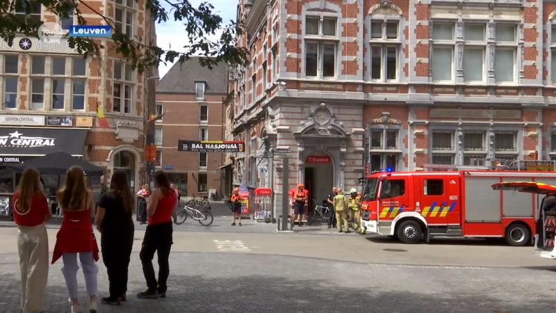 Kruidvat in Leuven tijdelijk ontruimd door gaslek