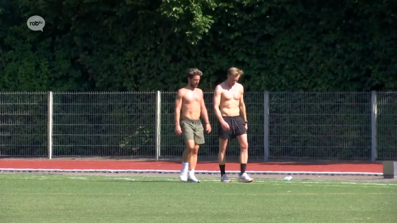 Hitte of niet, Dries Mertens zet training voort aan het Sportkot in Leuven