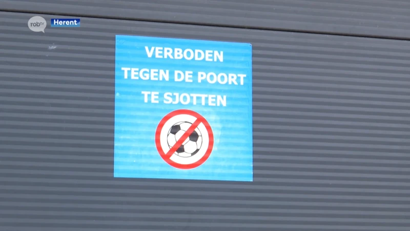 KFC Herent wil vandalisme tegengaan en verbiedt jongeren om te voetballen op terreinen