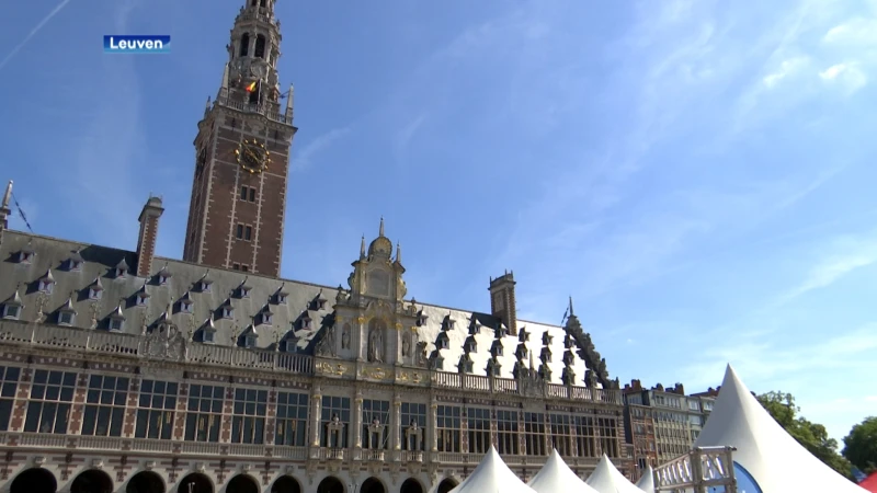 Internationale top van Leuven Beach is gecharmeerd door de studentenstad